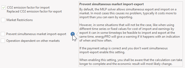 Prevent simultaneous market import-export 2 with tooltip