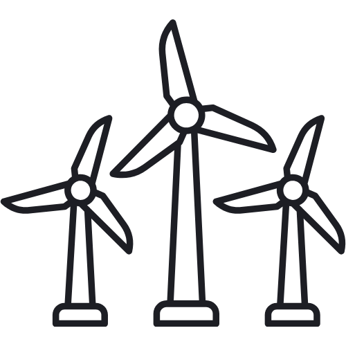 wind turbines
